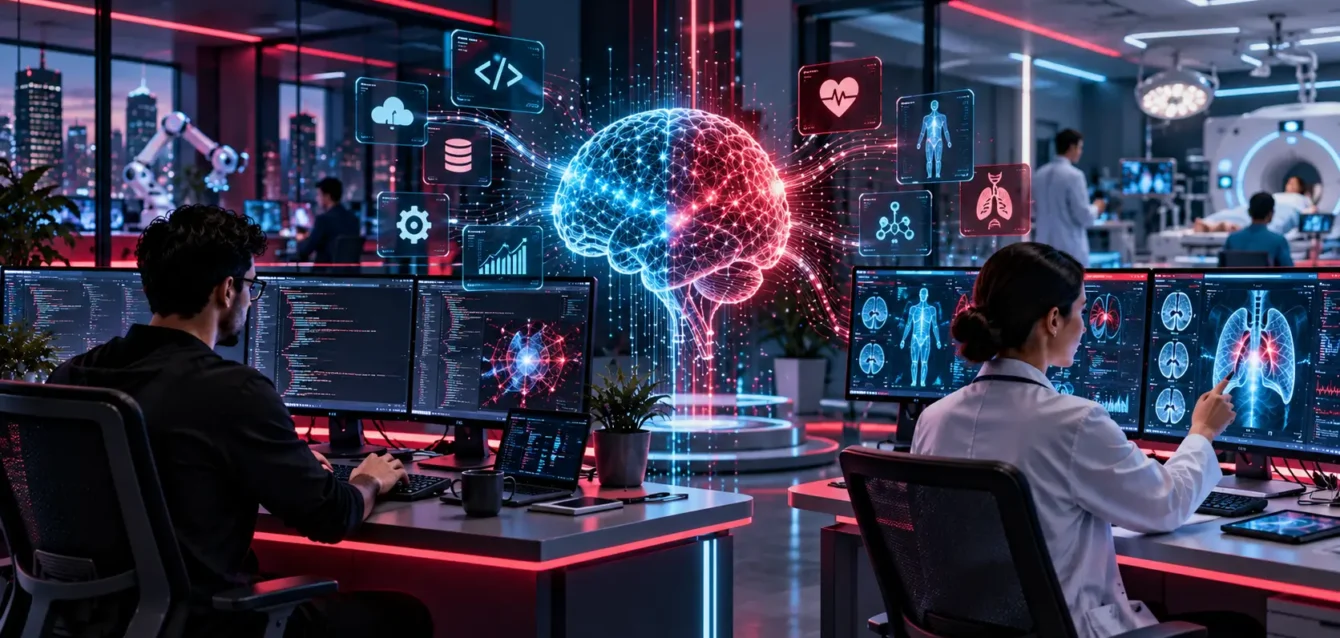 Next-generation AI connecting technology and healthcare