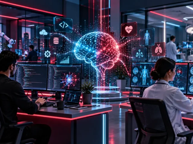 Next-generation AI connecting technology and healthcare